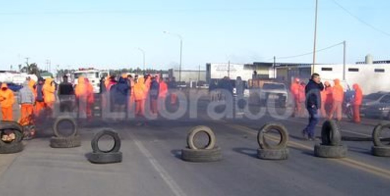 Corte de tránsito sobre la ruta 11 a la altura de San Justo