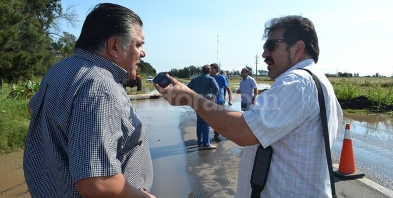 Tareas para escurrir las aguas en Ceres