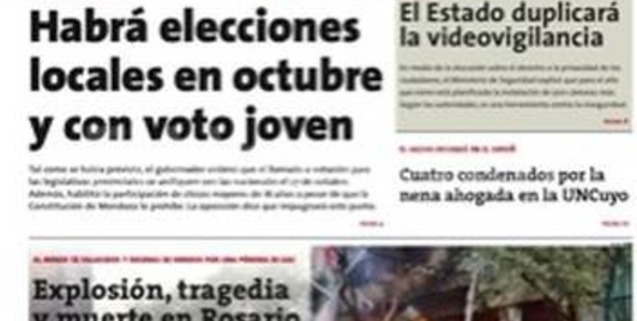 La tragedia de Rosario en las tapas de los diarios del país