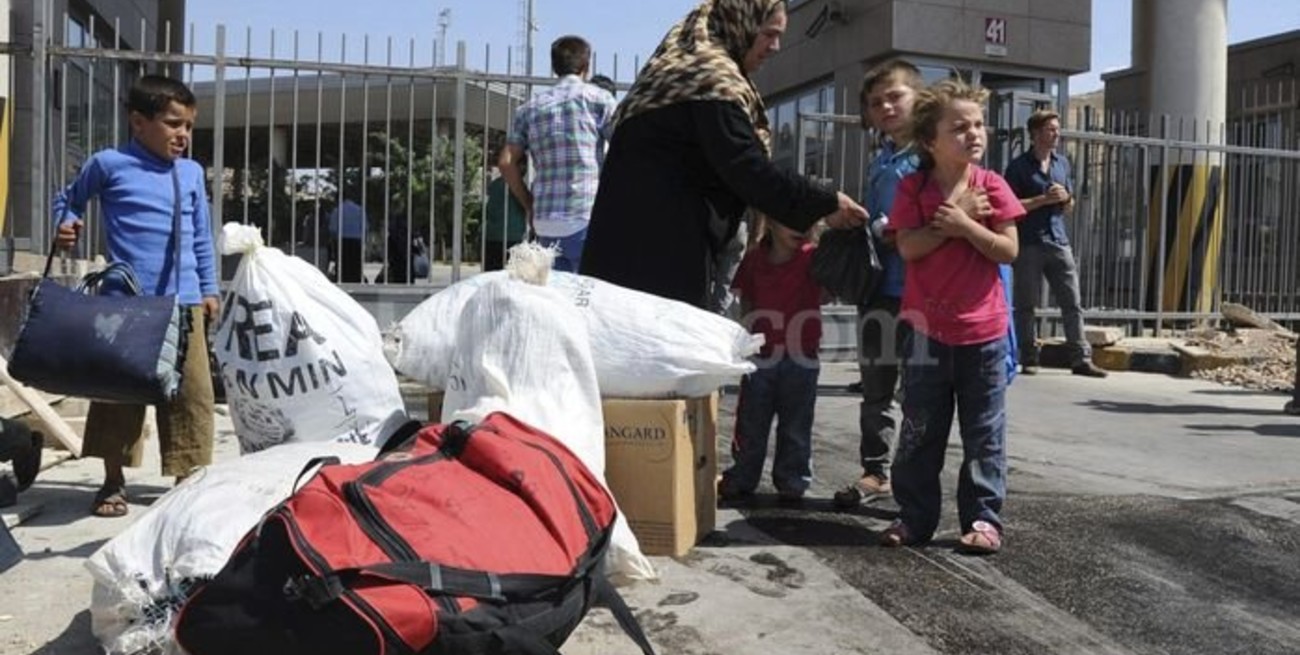 Ya hay medio millon de refugiados en Turquía