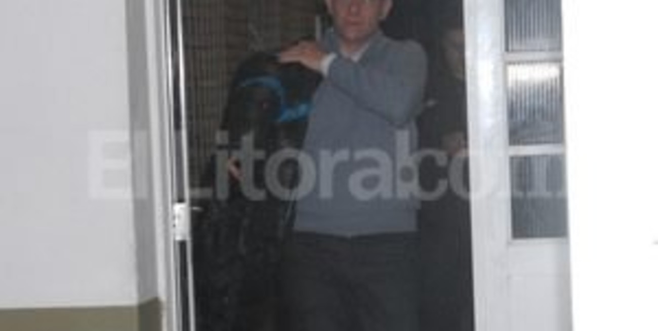 El presidente de Colón Germán Lerche está en su casa