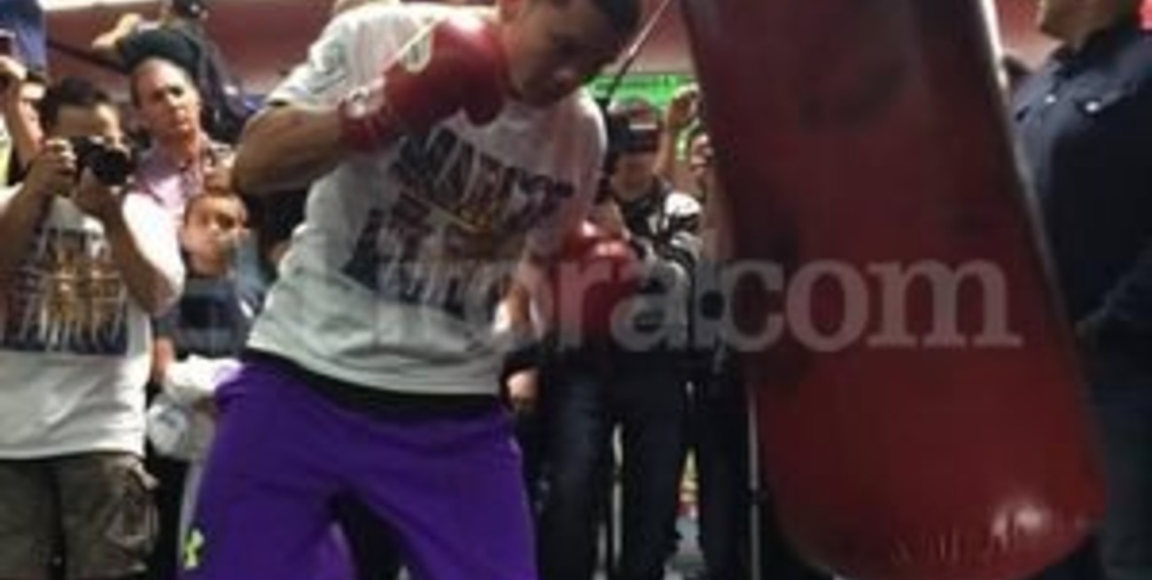 Mayweather cuestionó los guantes de Maidana