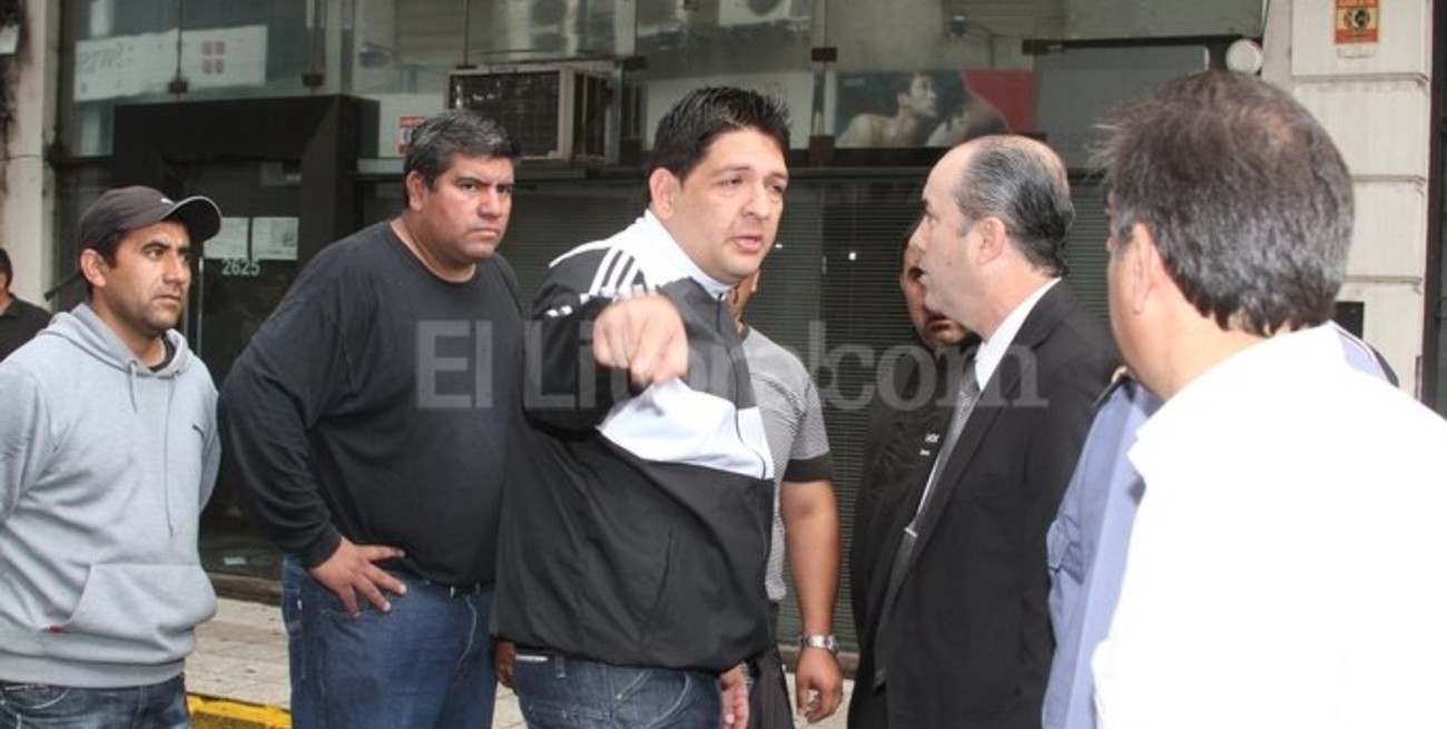 Batalla campal en el centro