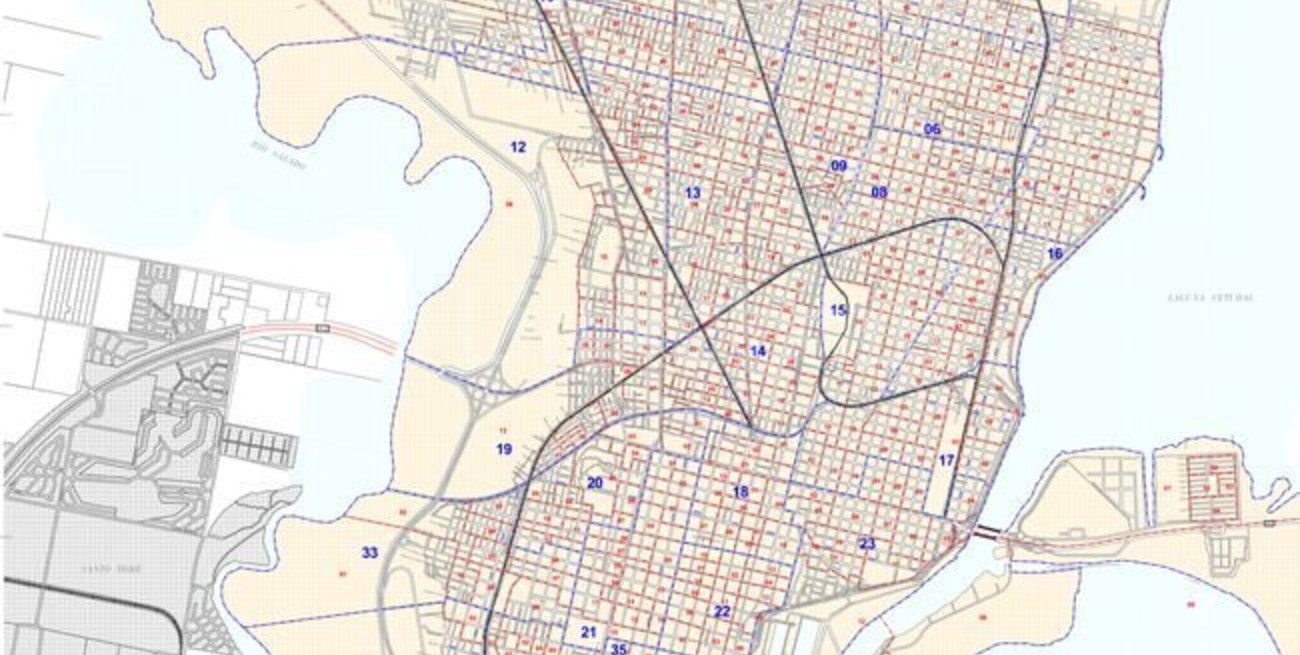 La provincia subió a la red los mapas completos de todas las localidades