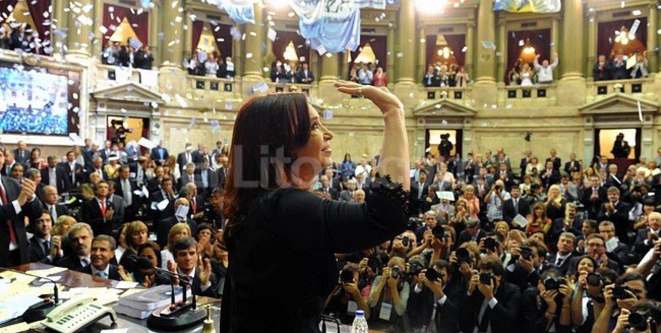 Cristina destacó los logros de la década "K"