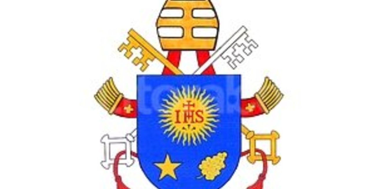 El escudo papal