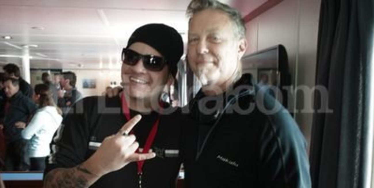 Metallica, heavy metal bajo cero en insólito concierto en la Antártida
