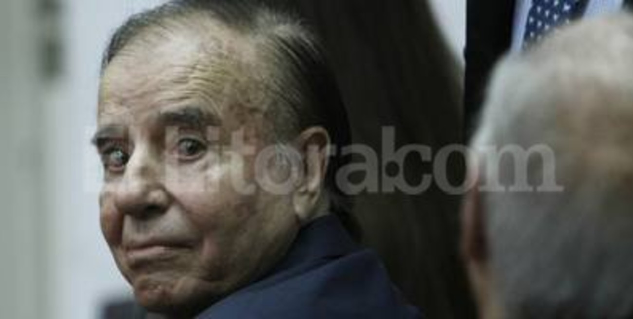  Citan a Carlos Menem como testigo por la muerte de su hijo