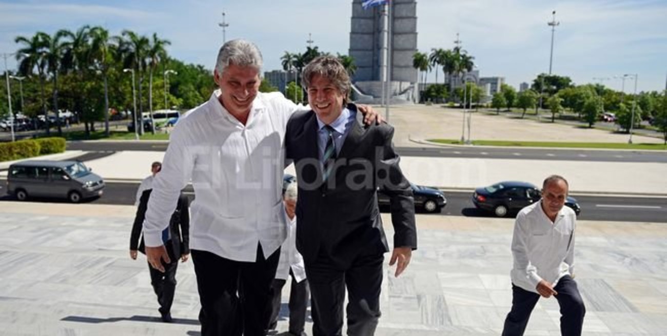 ¿Dónde recibió la noticia el vicepresidente?