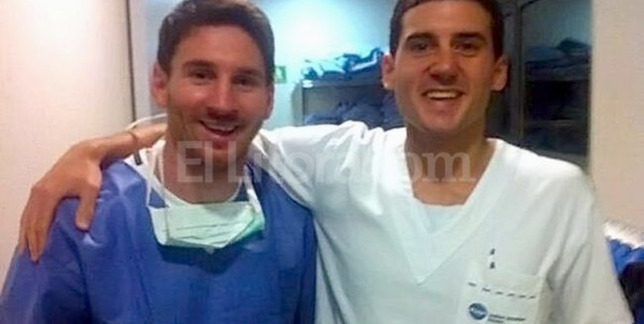 Messi pasó la noche en el hospital junto a su hijo y hoy juega para el Barcelona
