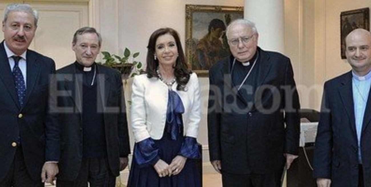 Tras las declaraciones cruzadas, Cristina recibió a Arancedo