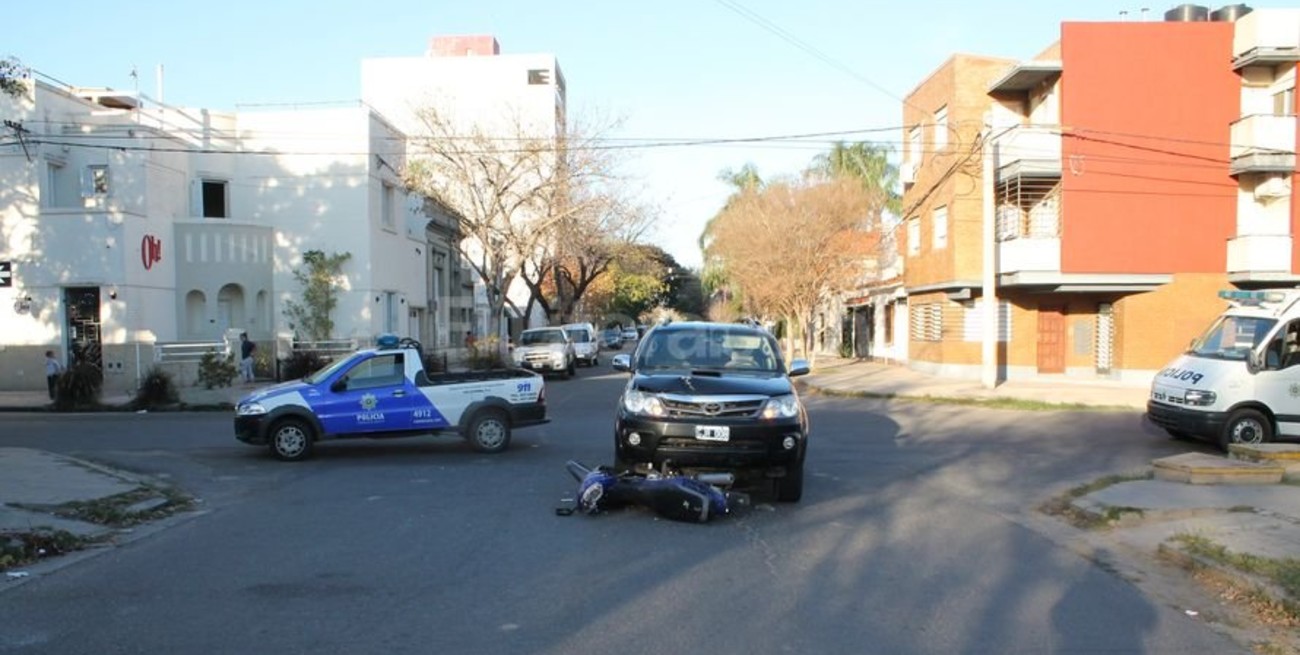 Dos choques con heridos