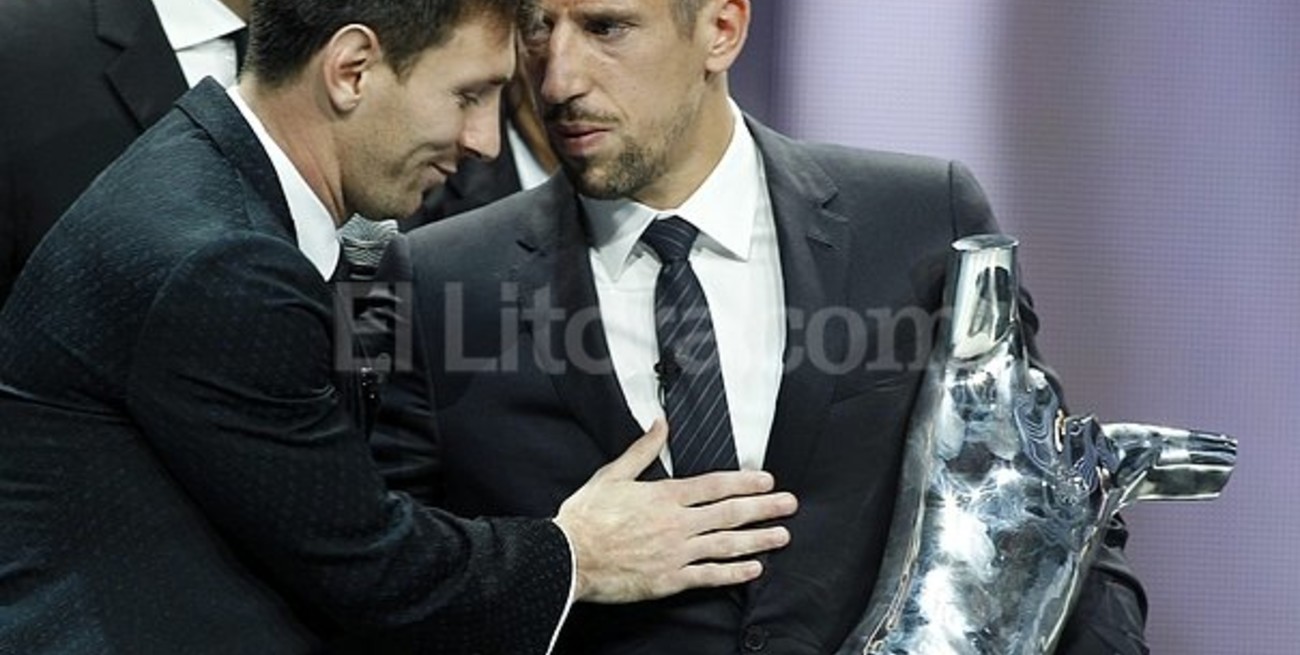 Ribéry, el mejor futbolista de Europa