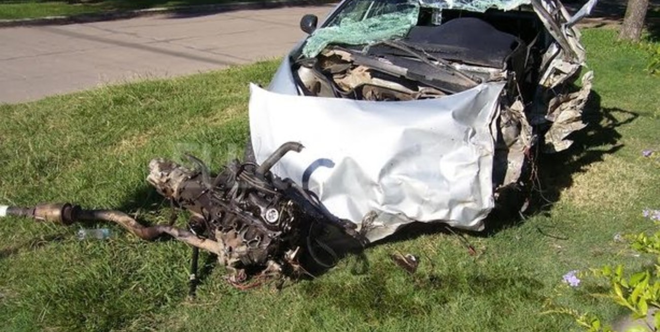 San Justo: herido grave en accidente