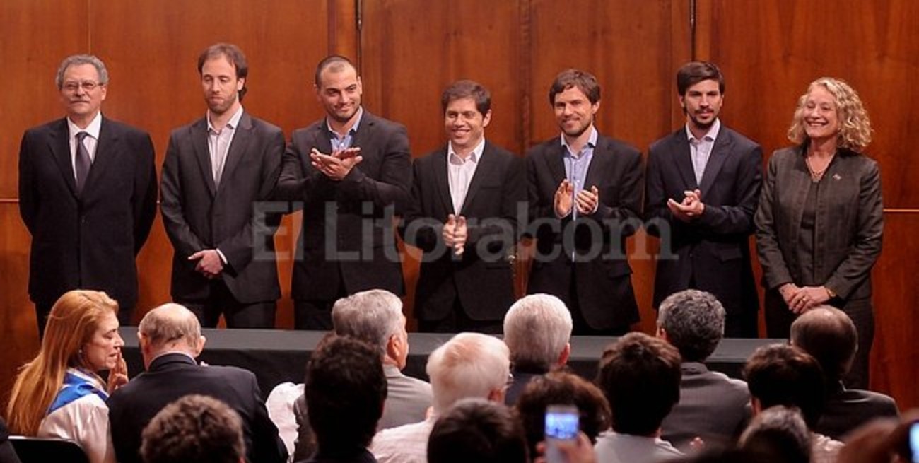 Axel Kicillof presentó a su gabinete