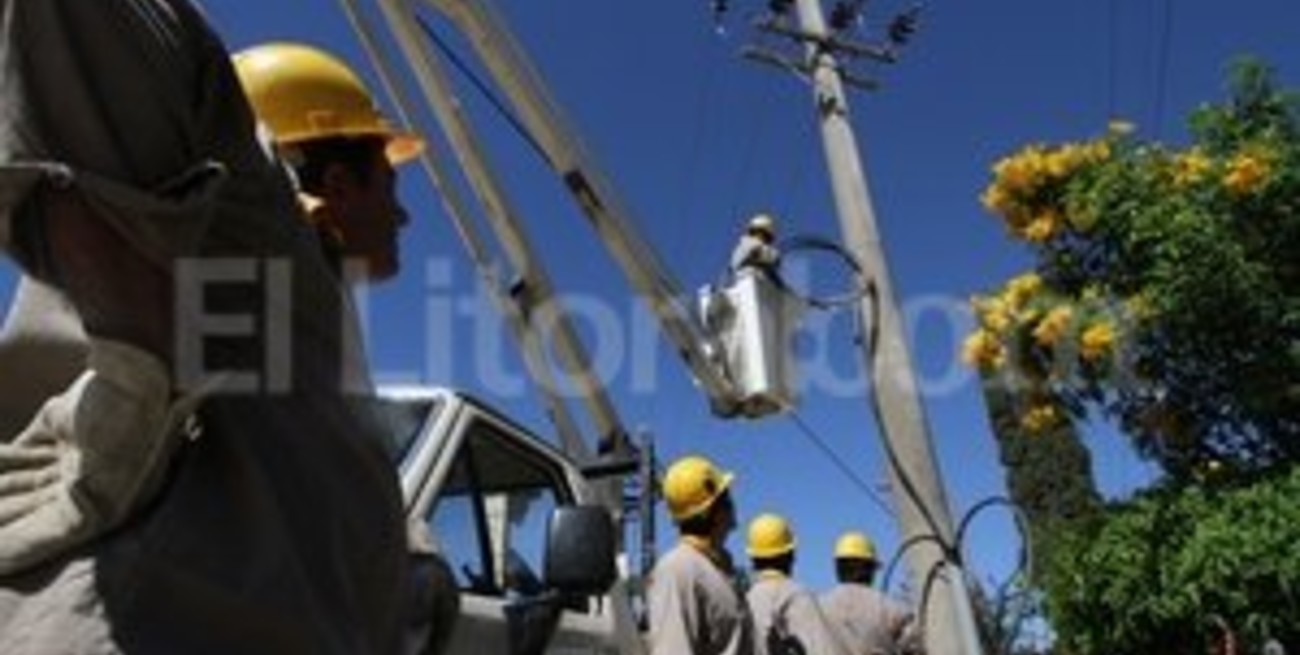 Tormenta: daños en las redes eléctricas