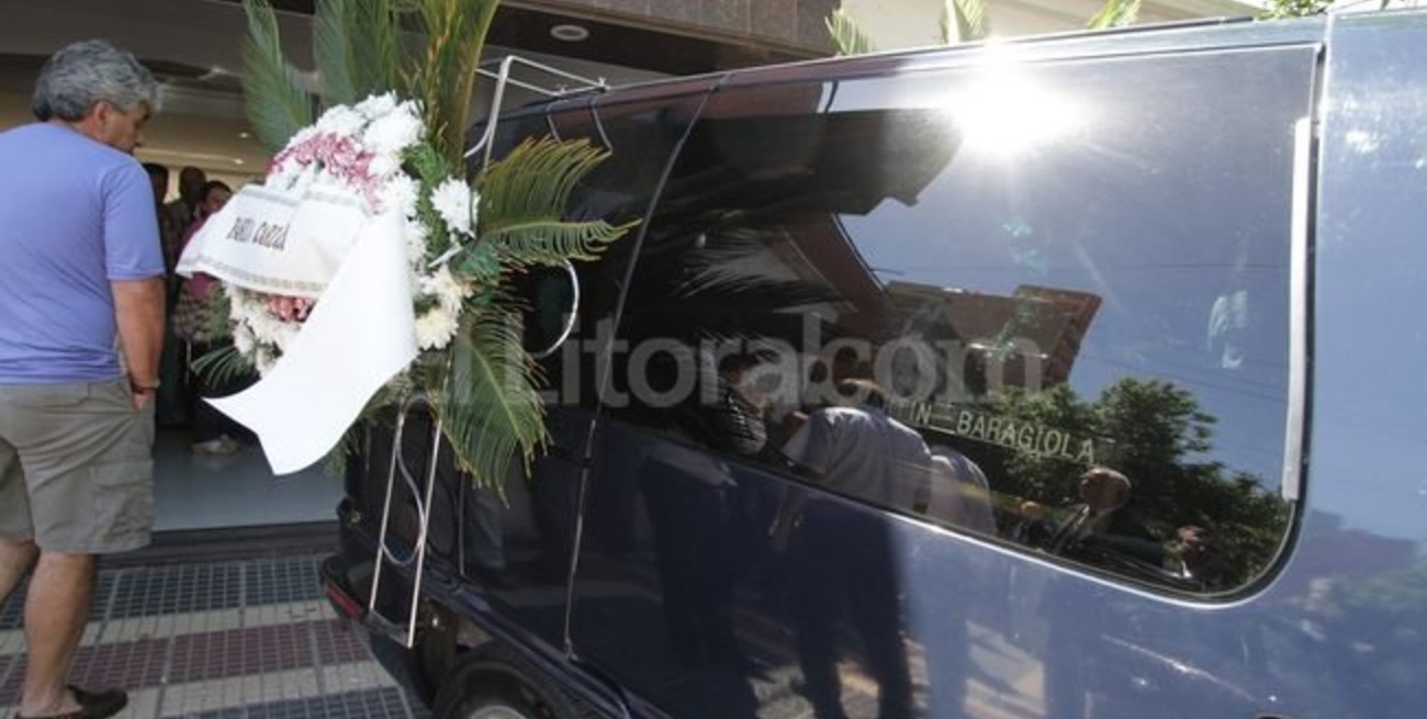 Triste despedida a Baragiola, el vecino asesinado el domingo en María Selva