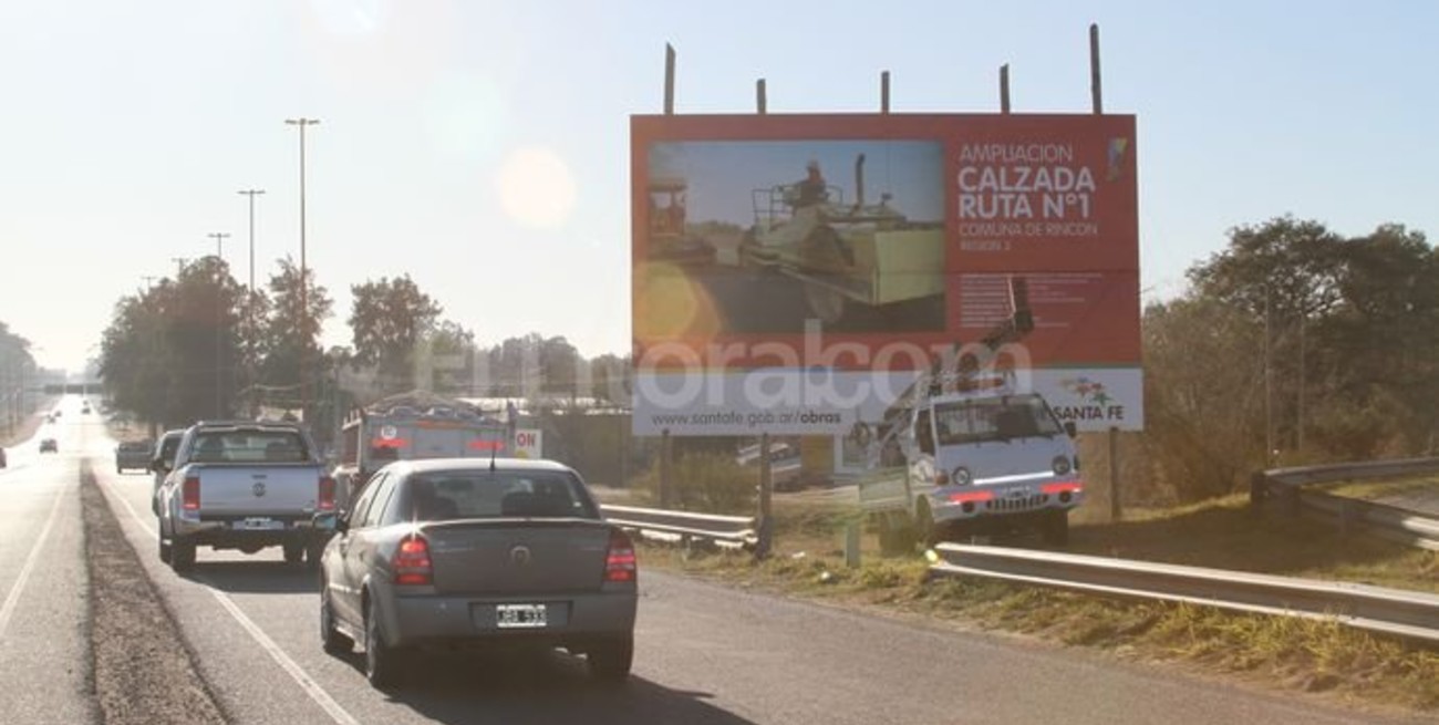 Volanteada para reclamar por la autovía de La Ruta 1