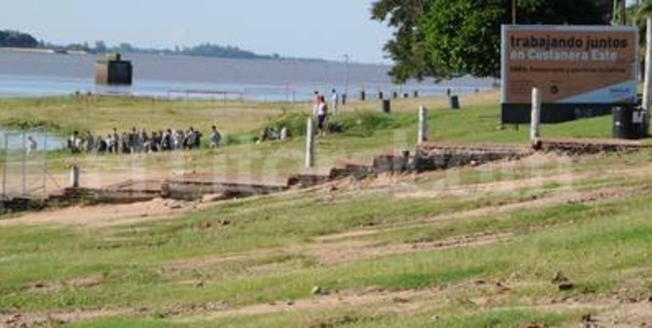 Hay demoras en la construcción  del parador de la Costanera Este