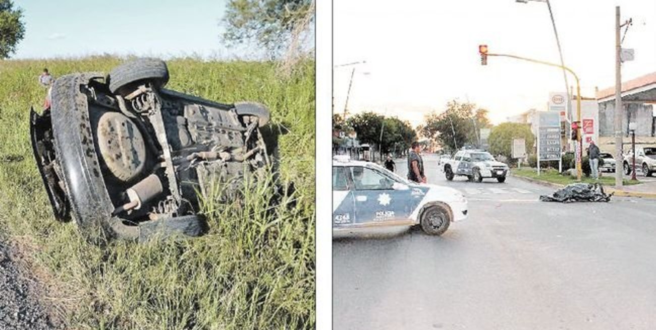 Dos accidentes fatales en Santo Tomé y Esperanza