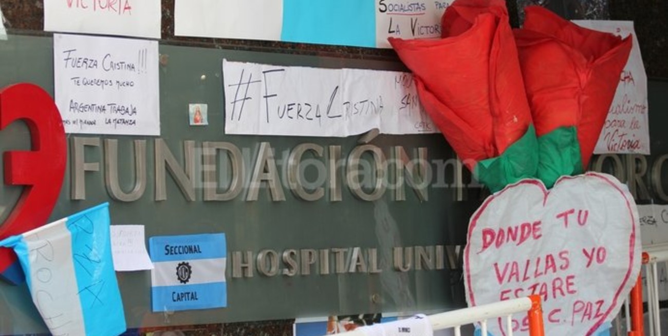 Cristina se recupera y le llegan mensajes de apoyo