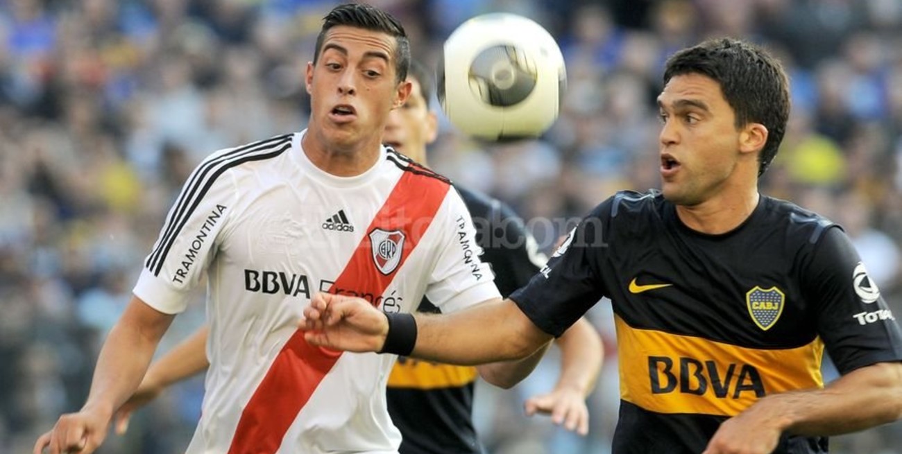 Boca y River terminaron a mano en la Bombonera