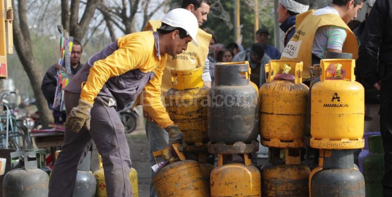 Comenzó la venta de garrafas a $ 65