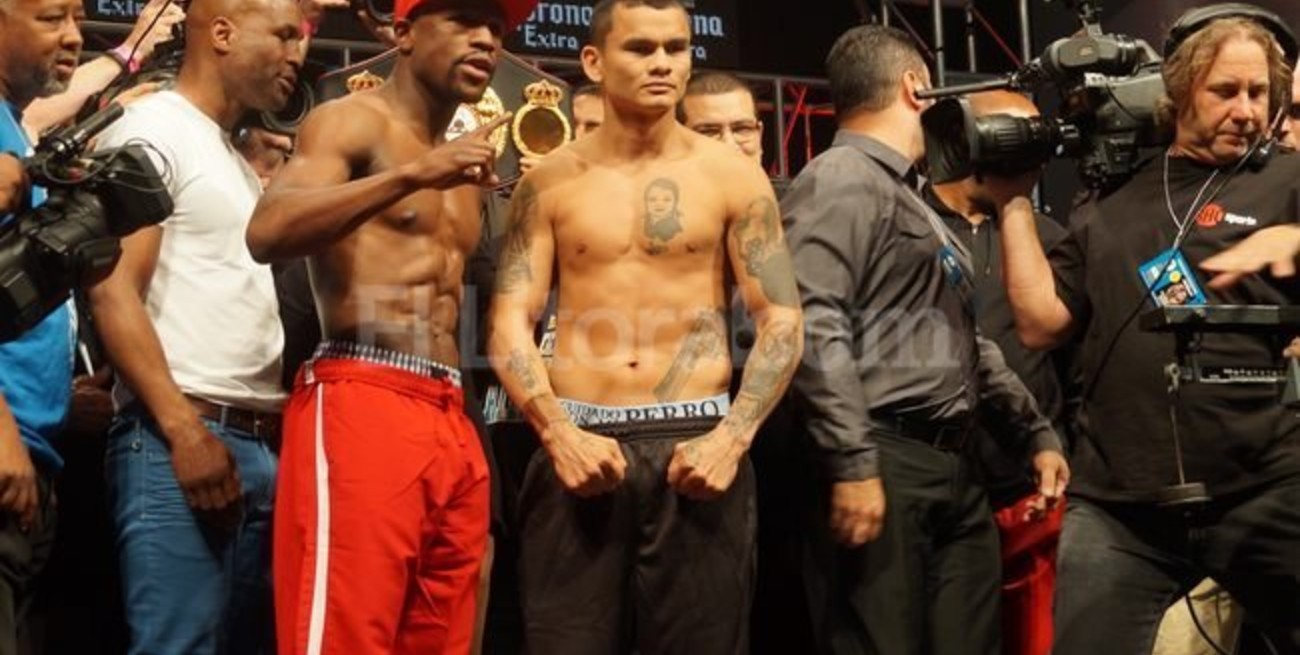 El "Chino" y "Pretty Boy", cara a cara por última vez antes de la gran pelea de mañana