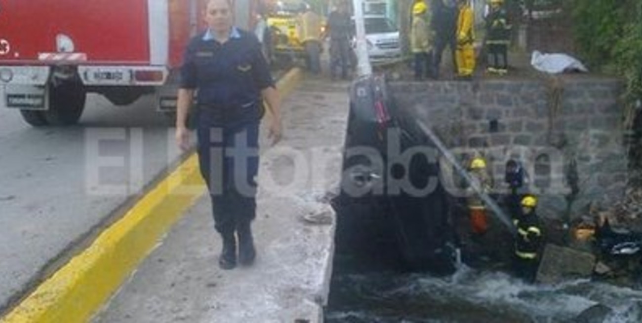 Se accidentó el hijo del "Pato" Cabrera y murió un amigo