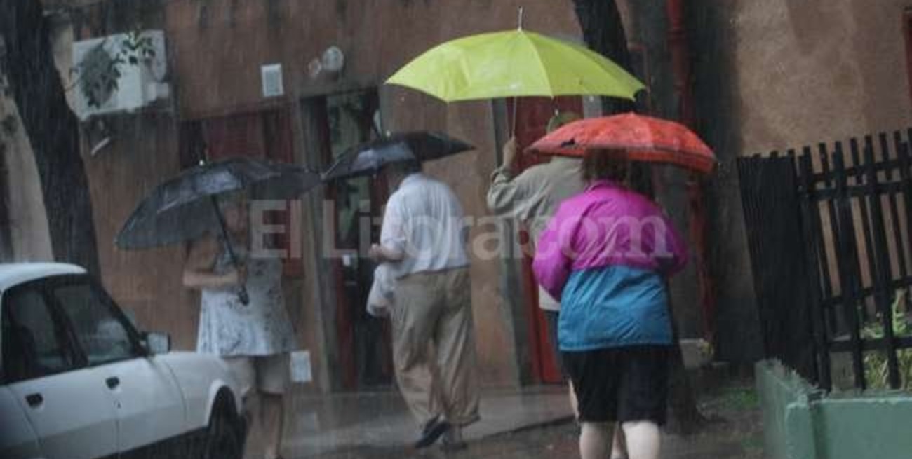 En Santo Tomé cayeron 48 mm en 45 minutos