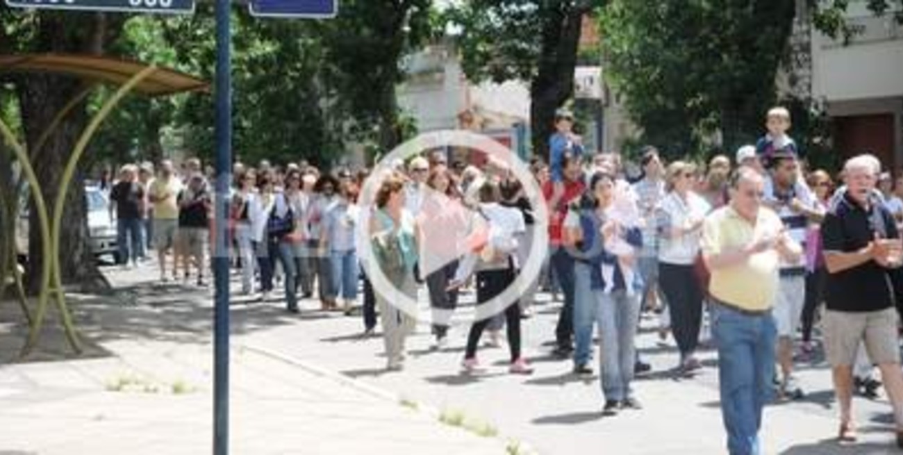 7 Jefes se reunió para apoyar y pedir justicia junto a la familia Testi