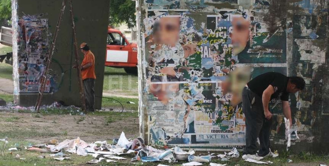 Piden que no se ensucie la ciudad durante la campaña