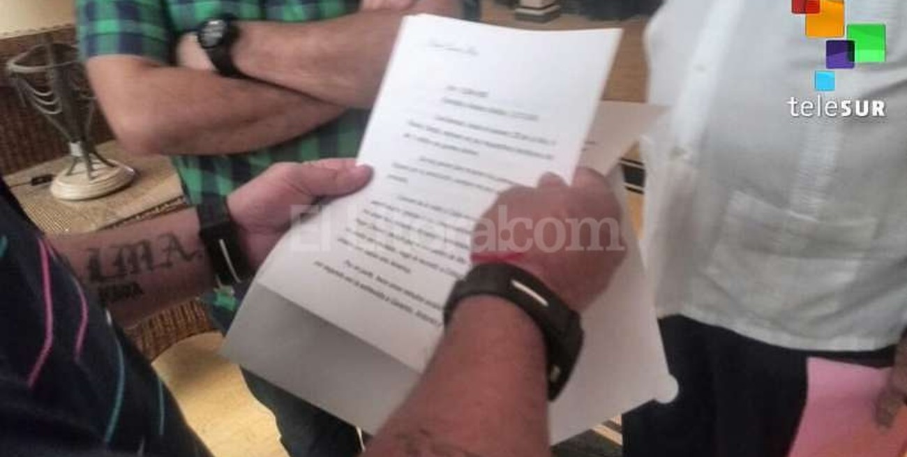 Maradona recibió una carta de Fidel Castro