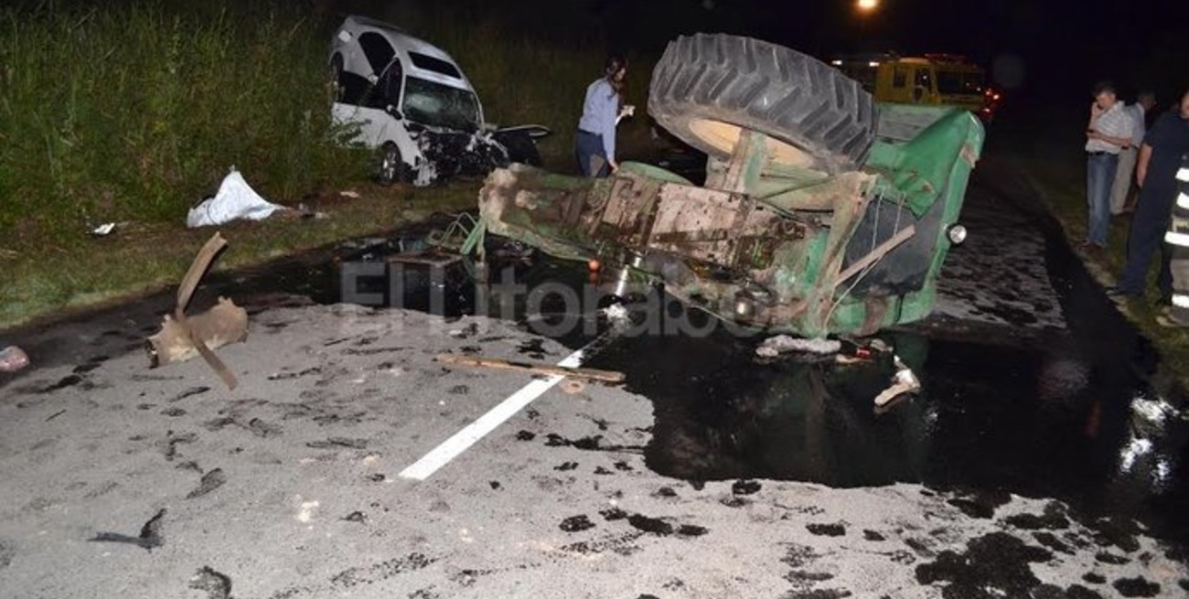 Chocó el senador José Baucero cuando regresaba a San Javier