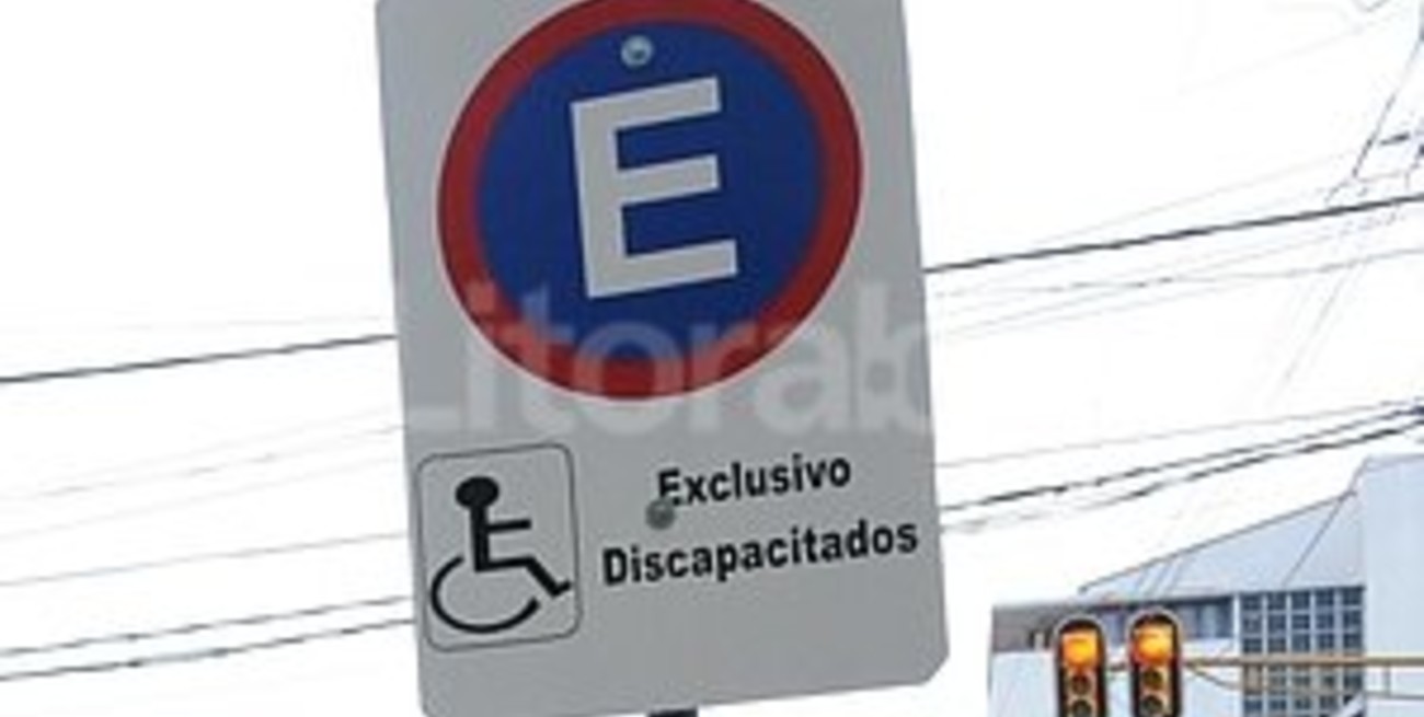 Pintaron las dársenas para discapacitados