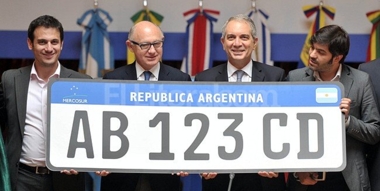 Presentaron la Patente Mercosur