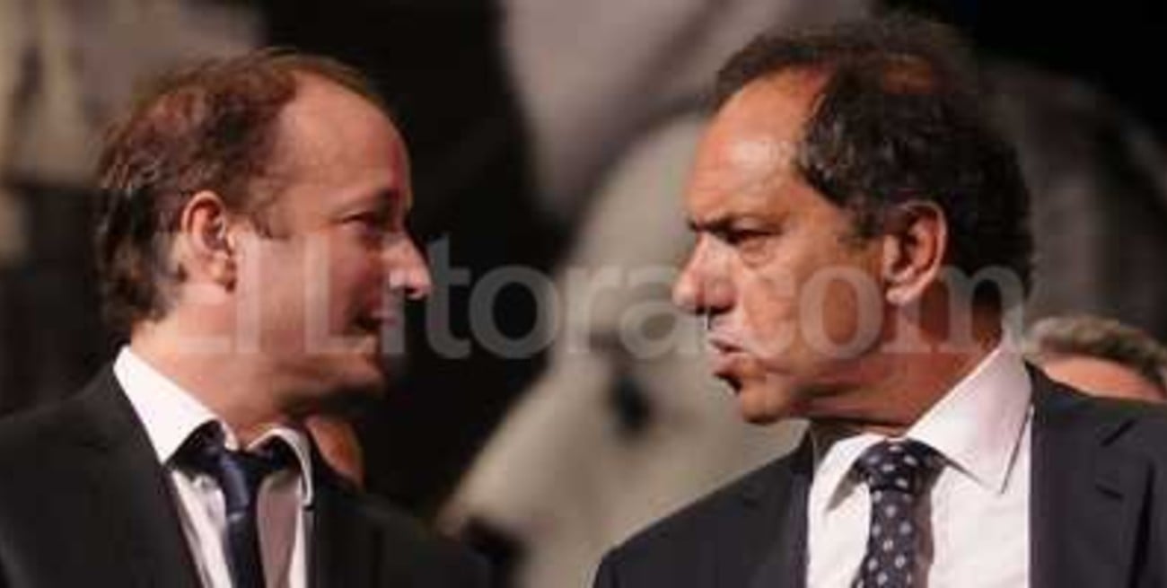 Insaurralde hizo público su apoyo a la candidatura de Scioli