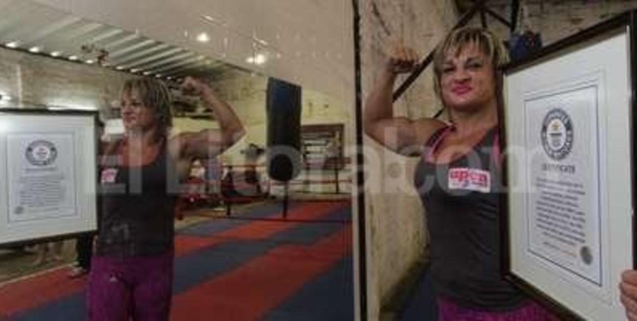 'Locomotora' Oliveras en los Guinness