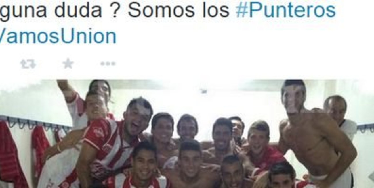 El tuit de Martínez y el festejo loco del vestuario tatengue