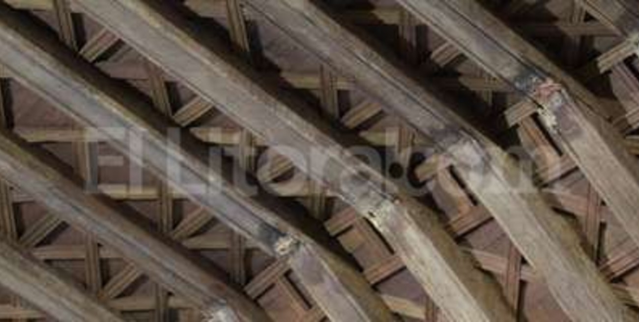Preocupan las filtraciones en los  techos del Convento de San Francisco 
