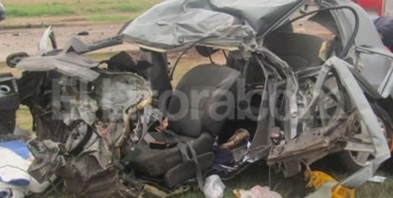 Muere en un accidente un matrimonio rosarino y su bebé en Córdoba