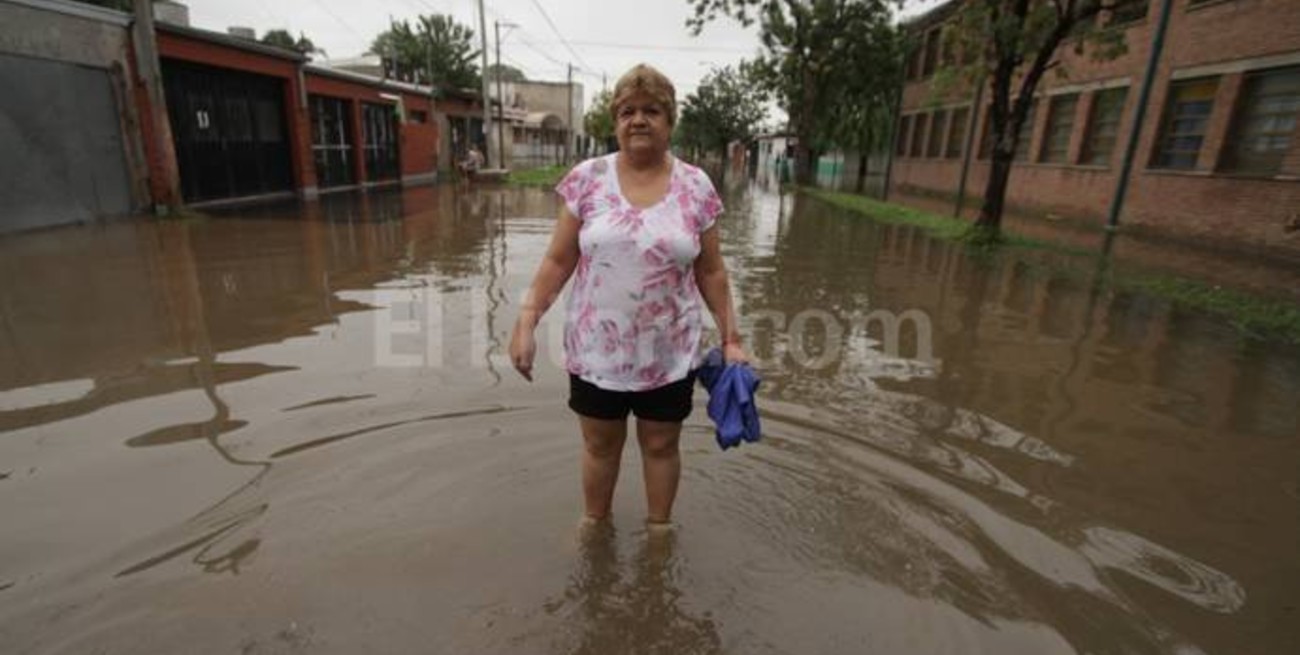 Todavía es dramática la situación en barrios del norte de la ciudad