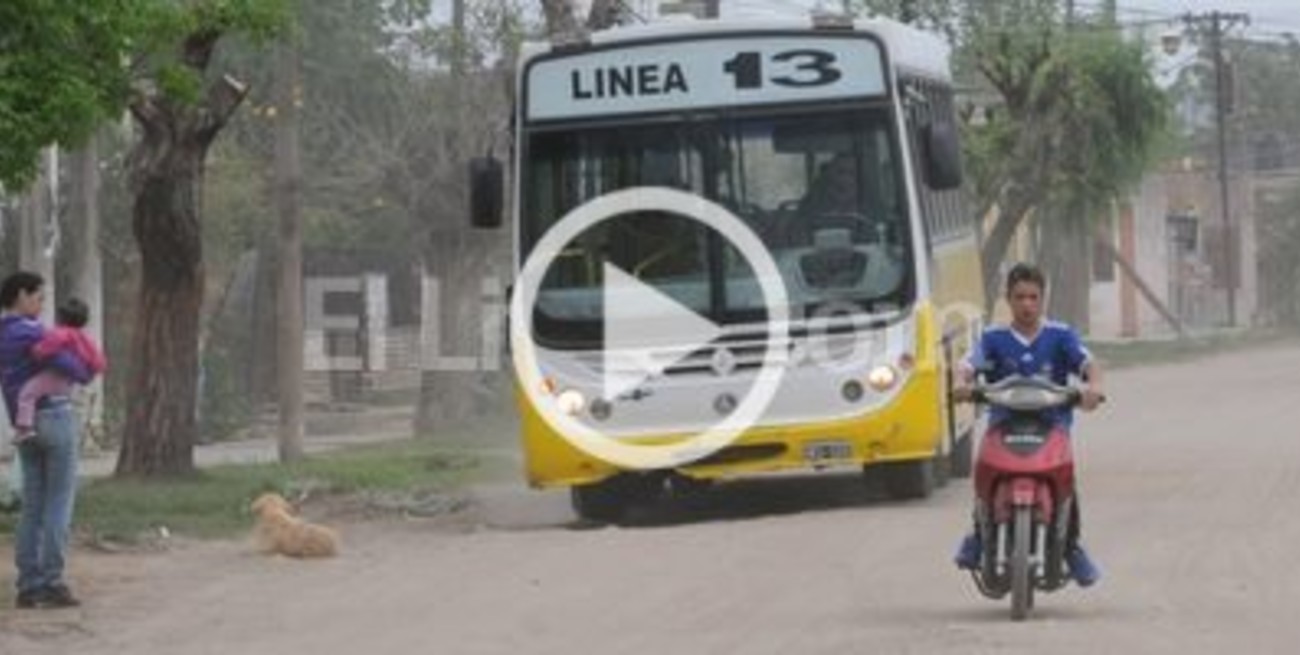 Alto Verde: a los tiros en el colectivo