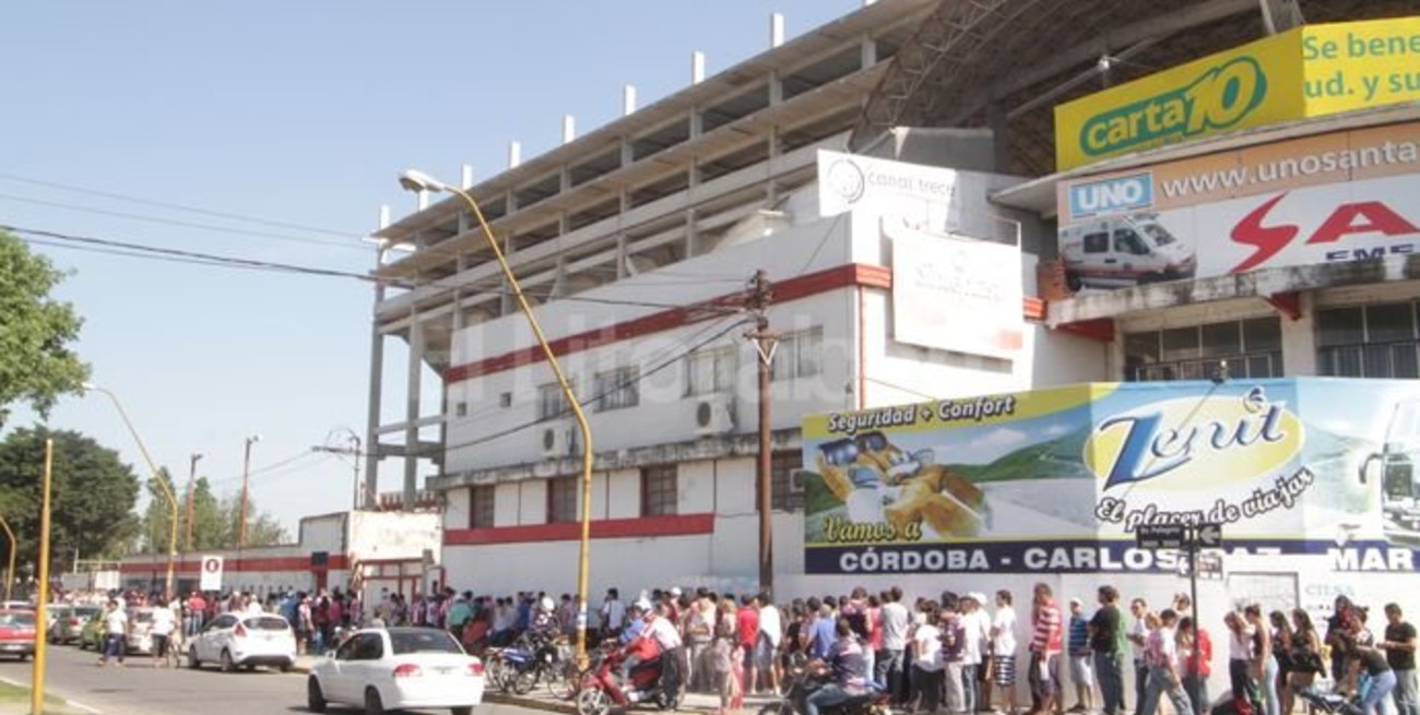 Unión madrugó el sábado esperando el gran festejo