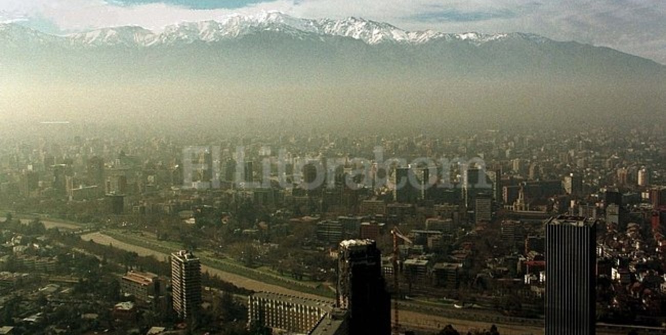 Declaran la alerta ambiental por la mala calidad del aire en Santiago de Chile