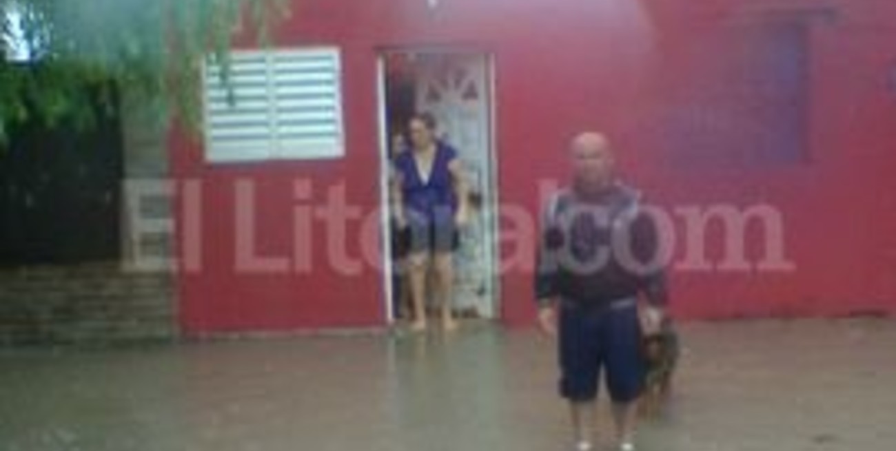 Intensa tormenta azotó a Santa Fe