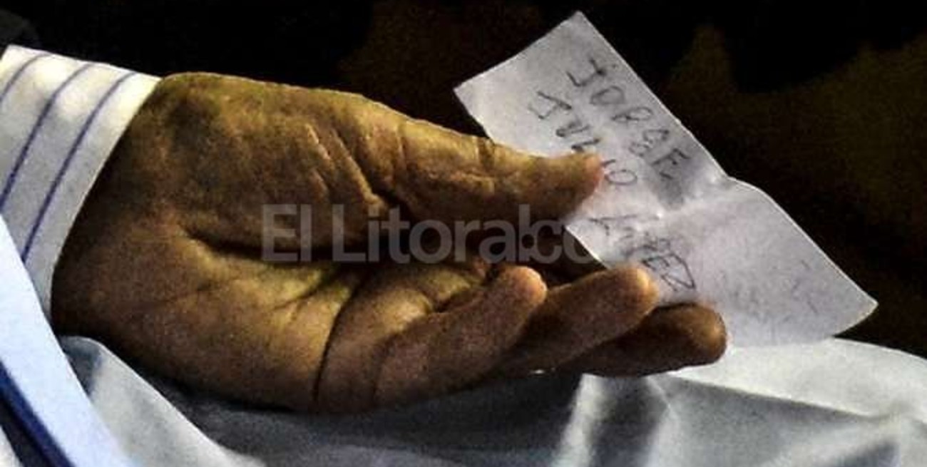 La provocación de Etchecolatz, de puño y letra