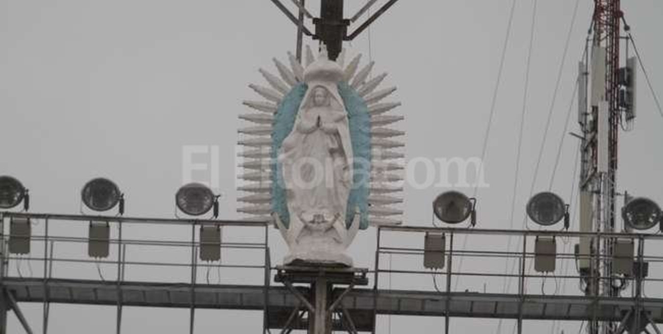 Colón le agradece a la Virgen