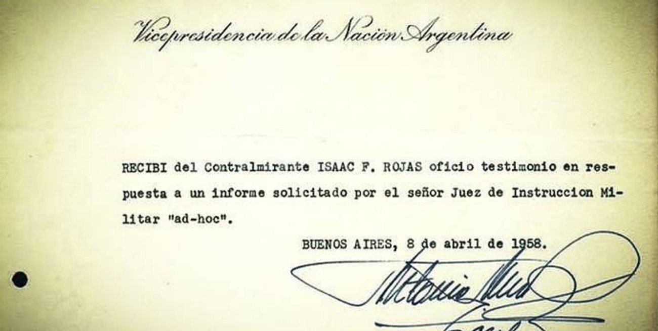 Hicieron públicos los documentos secretos de la Revolución Libertadora