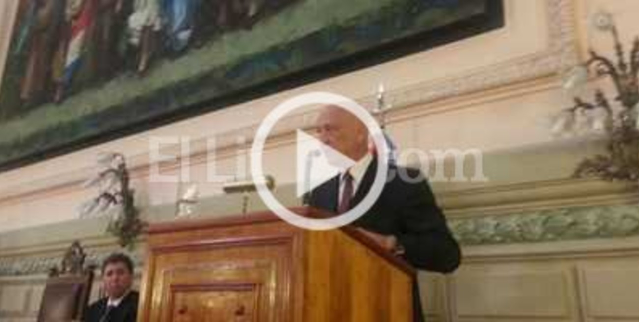 El gobernador abrió las sesiones ordinarias